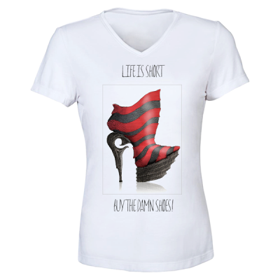 Carra Damn Shoes дамска тениска